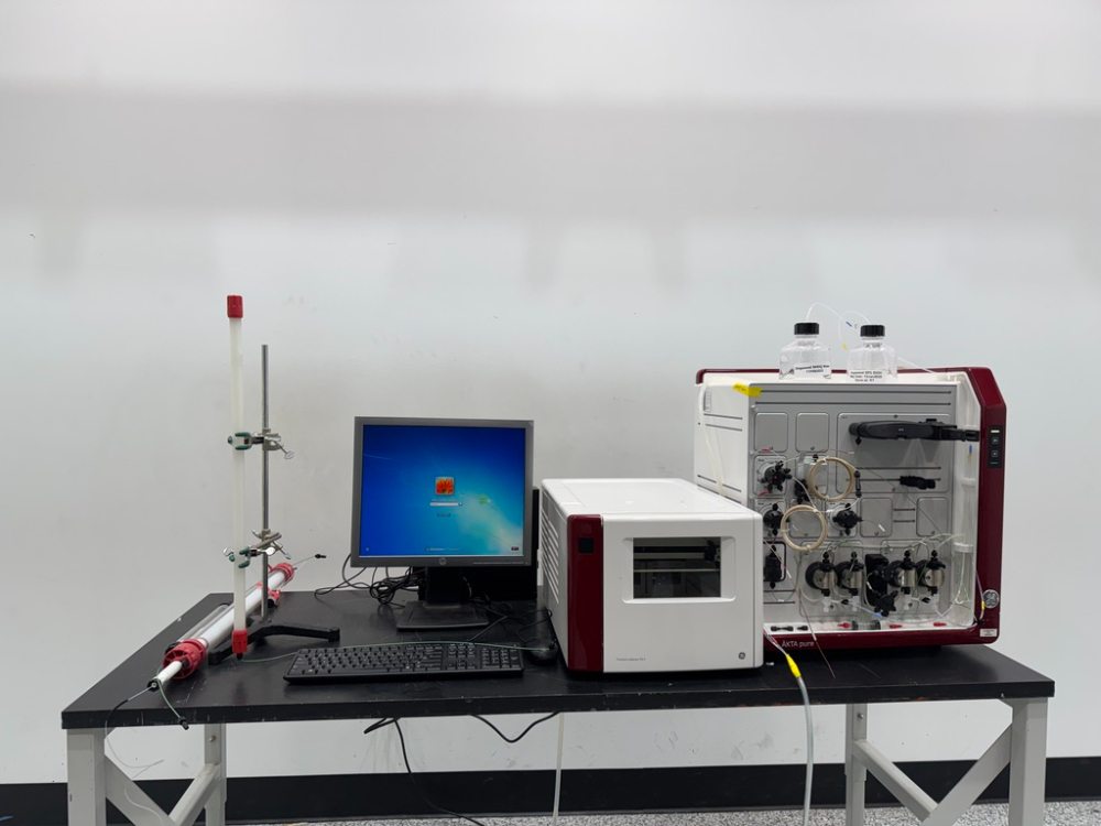 Image of GE Akta Pure w/ Fraction Collector F9-C